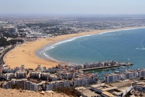 Pláž Agadir