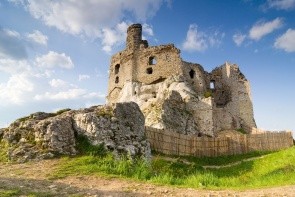 Zřícenina hradu Mirów 