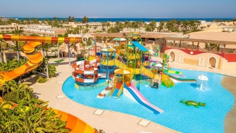 Hotel dla dzieci ze zjeżdżalniami w Hurghada