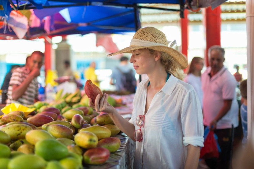 Ovocný trh na Seychelách