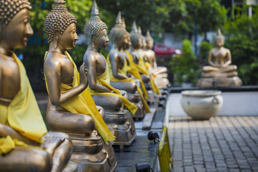 buddhista szobrok Srí Lanka