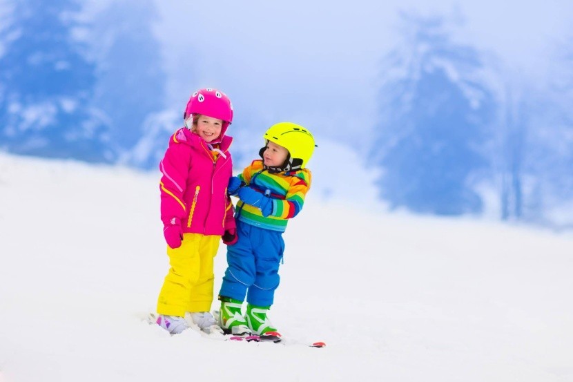 Kdy začít děti učit lyžovat?