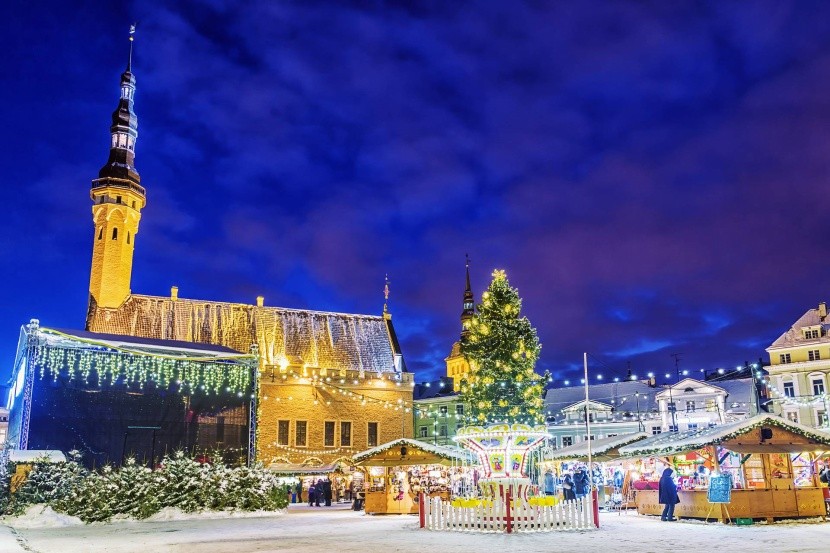 Vánoční trhy v Tallinnu