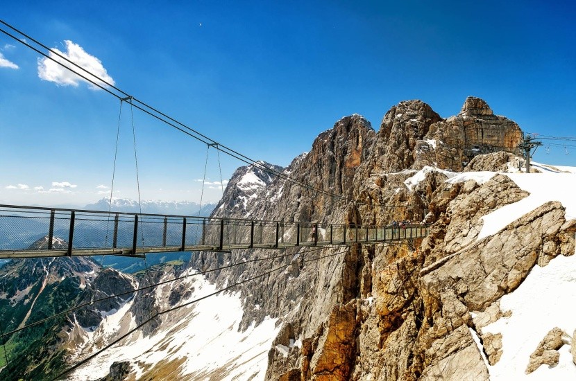 Dachsteinský visutý most