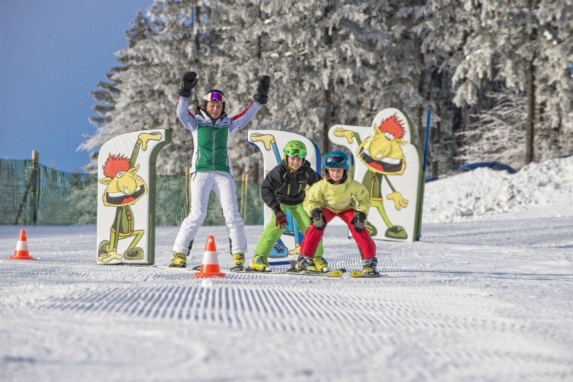Detský park v skiareále Hochficht