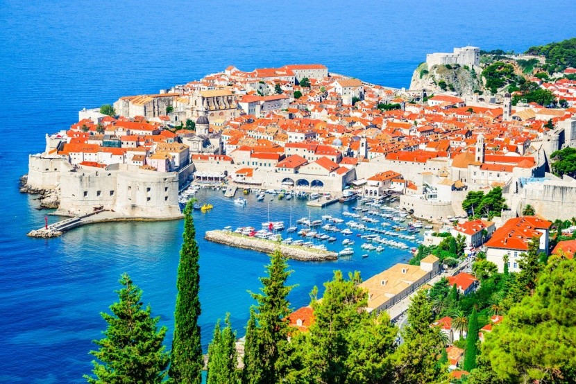 Dubrovnik Horvátország tenger 
