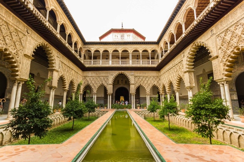 Alcázar királyi palota Sevilla 