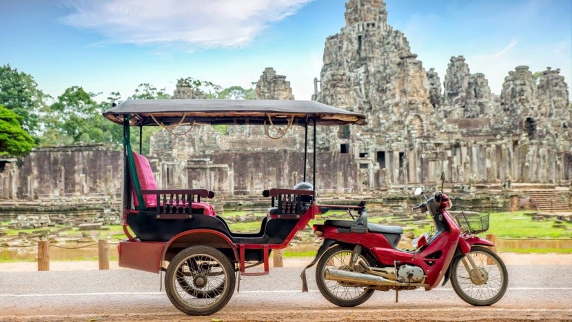 Kambodžský tuk-tuk