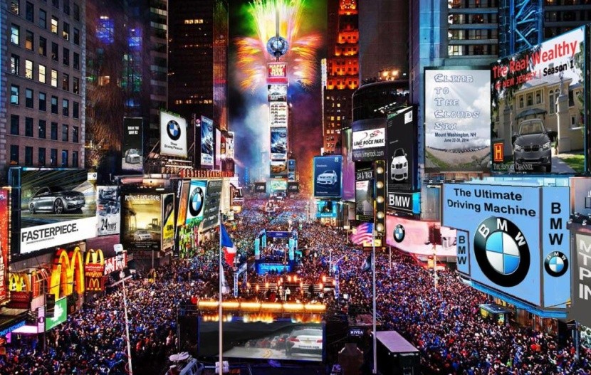 Silvester na Times Square