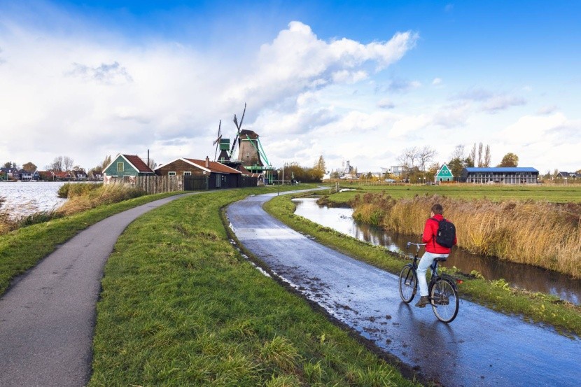Na kole po Nizozemí
