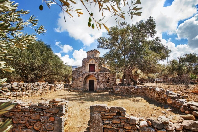 Kostel Agii Apostoli, Naxos, Řecko