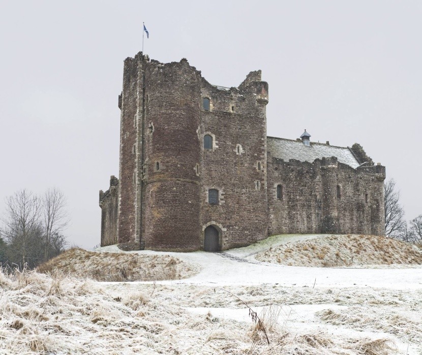 Doune Castle ve Skotsku si zahrál Zimohrad
