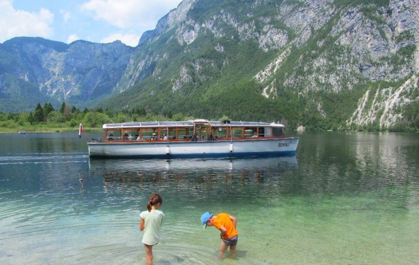 Plavba po jezeře Bohinj