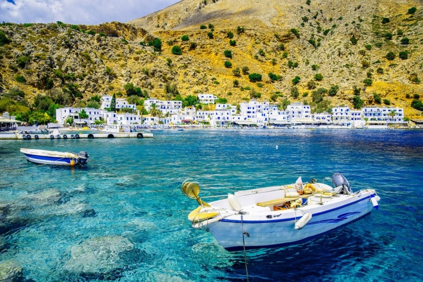 Loutro Kréta hajó tenger Görögország