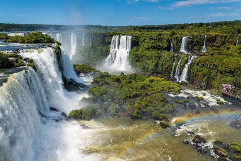 Vodopády Iguazu, Argentina, Brazílie