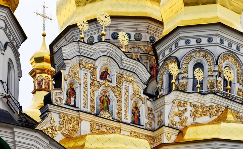 Detail výzdoby Kyjevskopečerské lávry