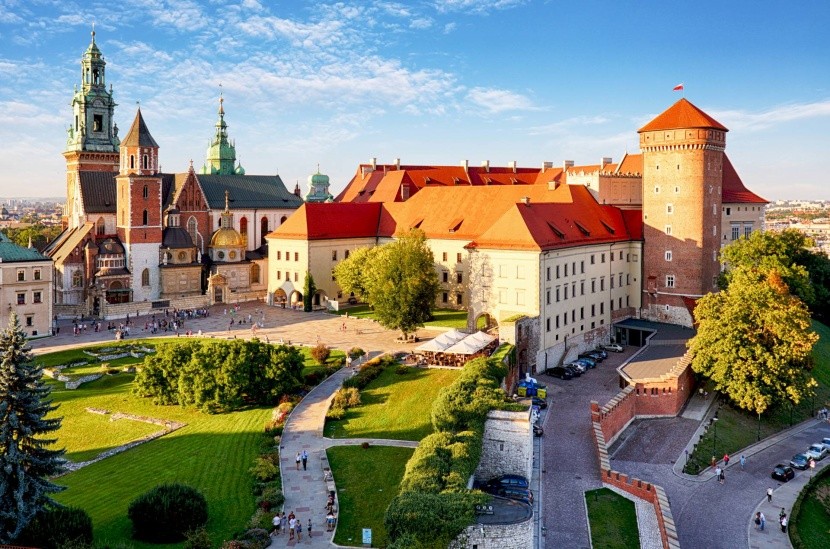 Královský hrad Wawel v Krakově
