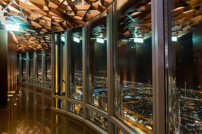 El piso 124 del Burj Khalifa