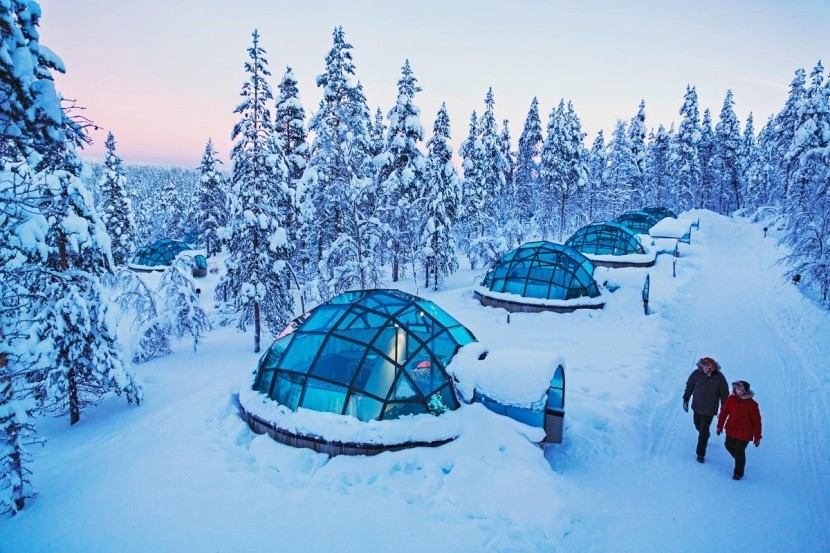 Skleněná iglú, Kakslauttanen Arctic Resort