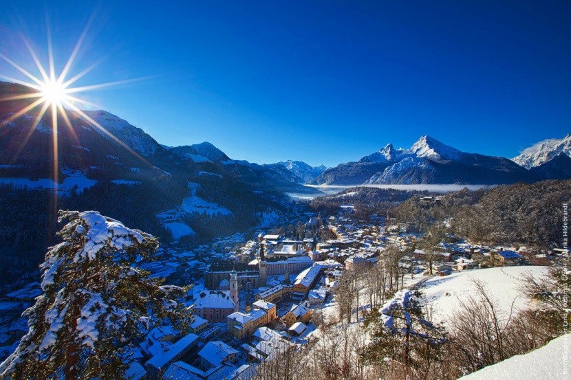 Berchtesgaden s horou Watzmann