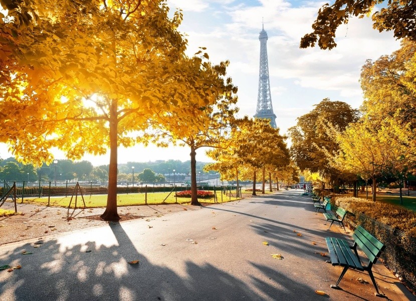 Podzimní Paříž