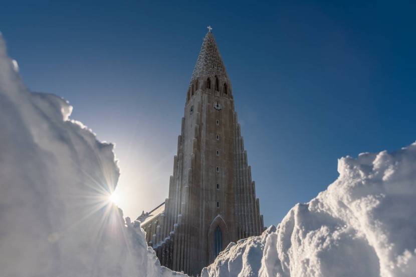 Zimný Reykjavík