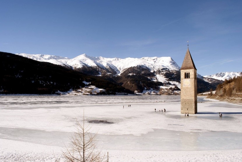 Zamrzlé Lago di Resia