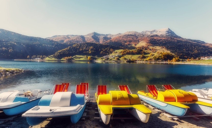 Šlapadlá pri Lago di Resia