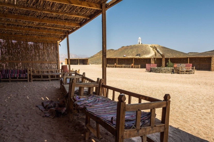 Beduínská vesnice