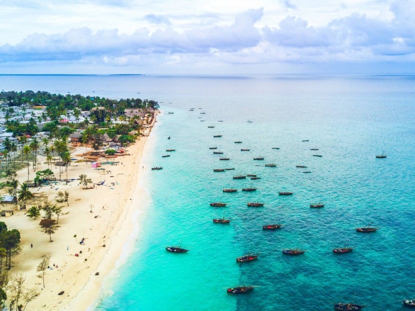 Pláž Nungwi, Zanzibar