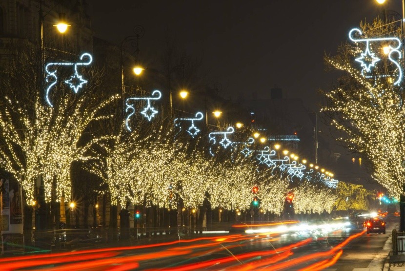 Budapest karácsonyi fényei