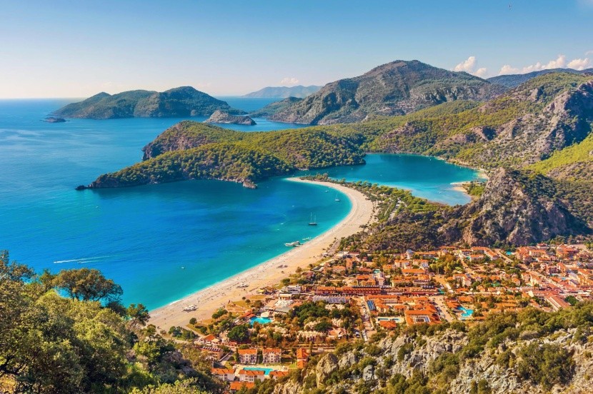 Oludeniz strand, Törökország