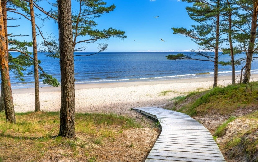 Pláž Jūrmala, Lotyšsko