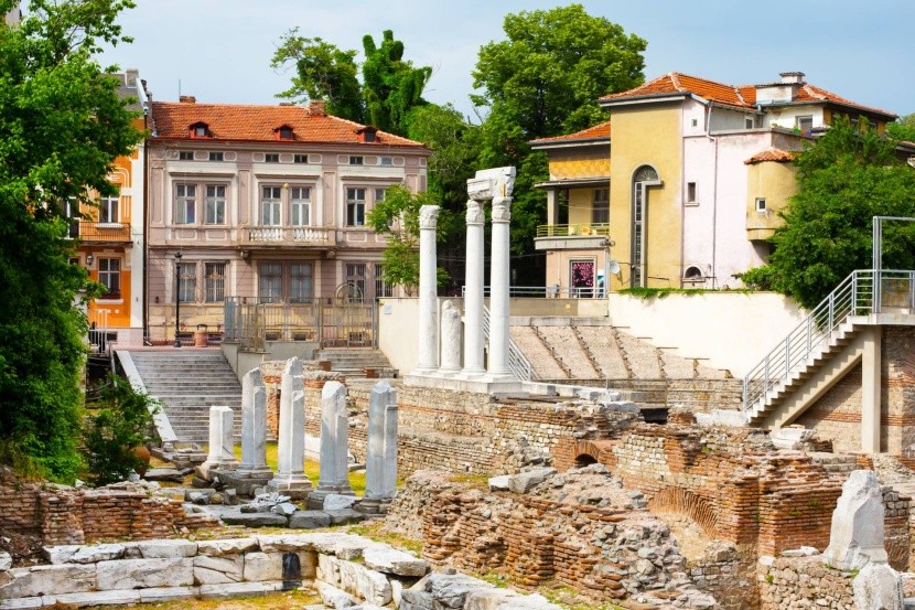 Antické fórum s odeónom, Plovdiv