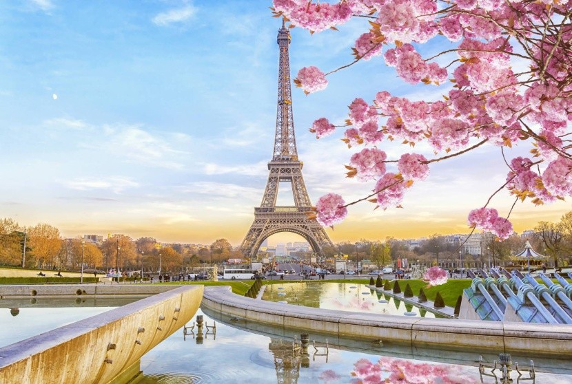 Jarní Paříž, Francie