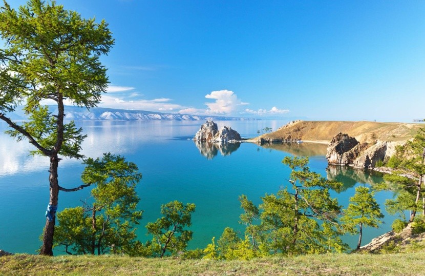 Jazero Bajkal v Rusku