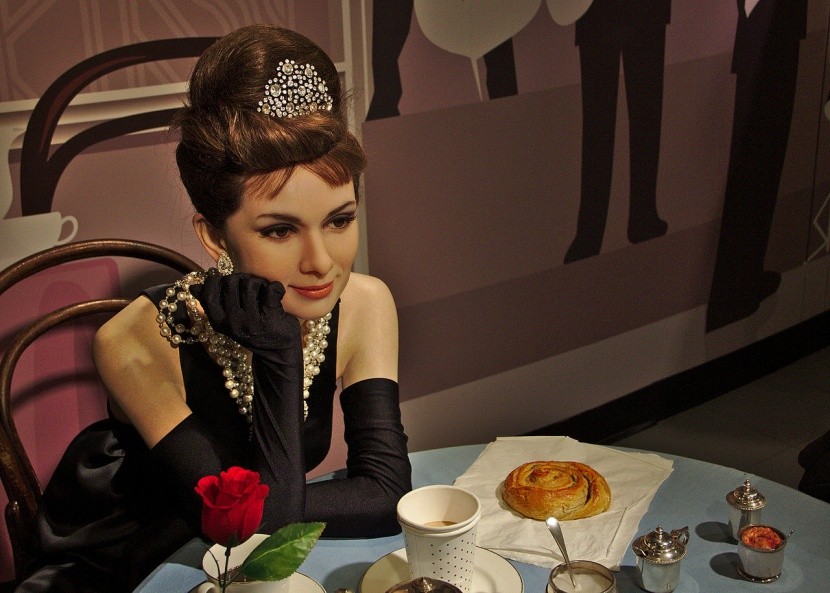 Audrey Hepburn  a bécsi viaszmúzeumban