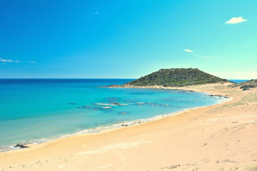 Pláž Golden Beach, Cyprus