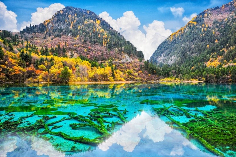 A Jiuzhaigou-völgy