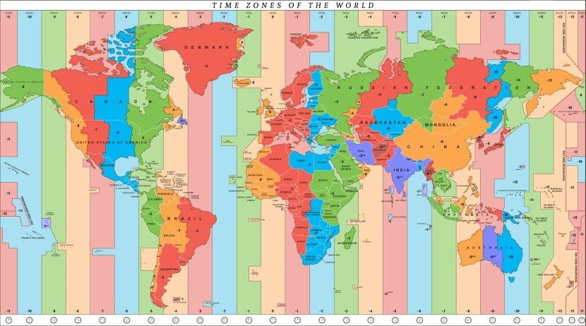 V jakém časovém pásmu je Česká republika UTC?