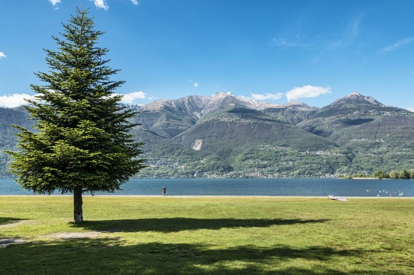 Pláže u Lago di Como