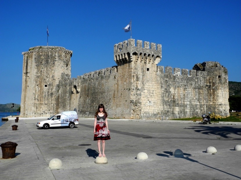 Pevnost Kamerlengo v Trogiru