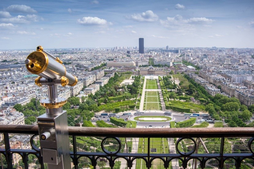Pohled na Paříž z Eiffelovy věže