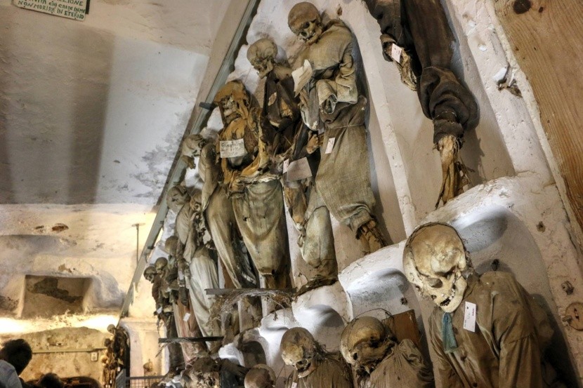Kapucínské katakomby v Palermu