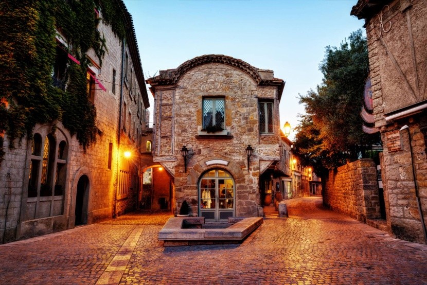Uličky mesta Carcassonne