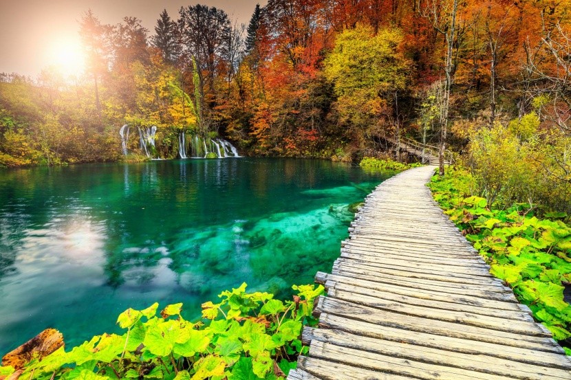 Plitvická jezera (Chorvatsko)