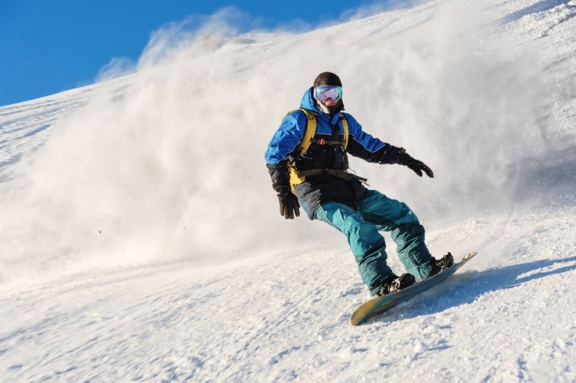 Snowboarding v Suldene