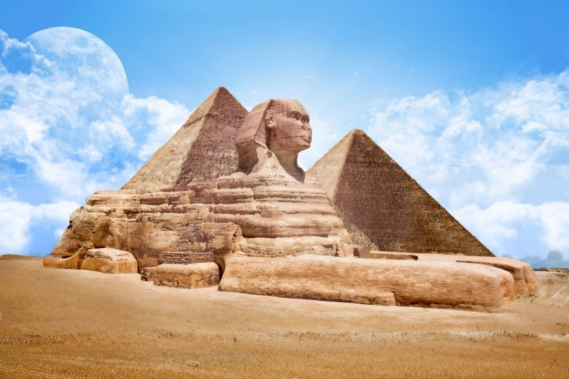 Egypt - pyramídy a Sfinga
