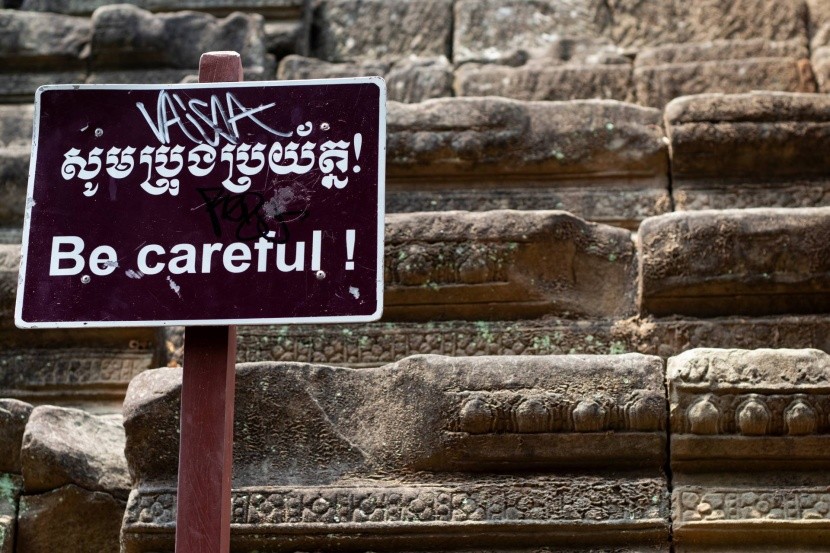 Lépcső Angkorvatban