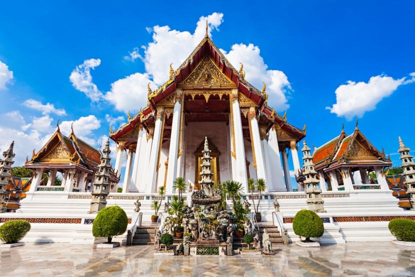 Wat Suthat: Chrám obrovskej hojdačky